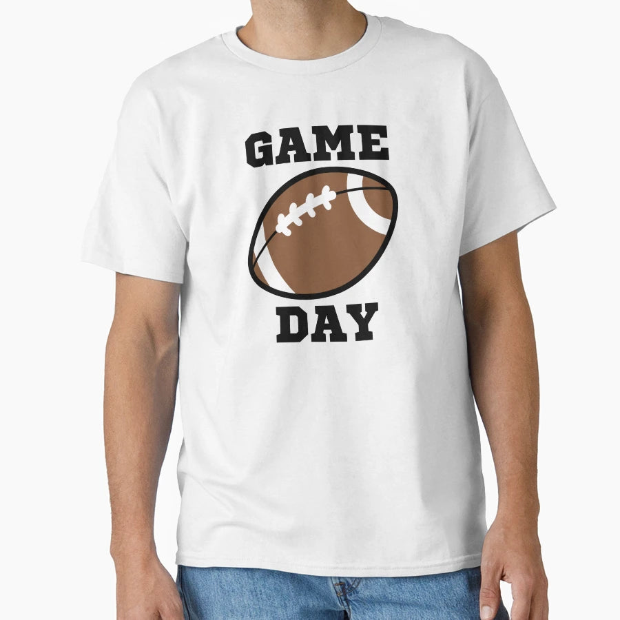 Football Game Day T-Shirt - Minimalist Print Unisex - T-Shirt, Sweatshirt, Hoodie