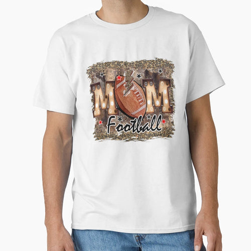 Football Leopard Png Sublimation T-Shirt - Custom Art Print for Adults - T-Shirt, Sweatshirt, Hoodie