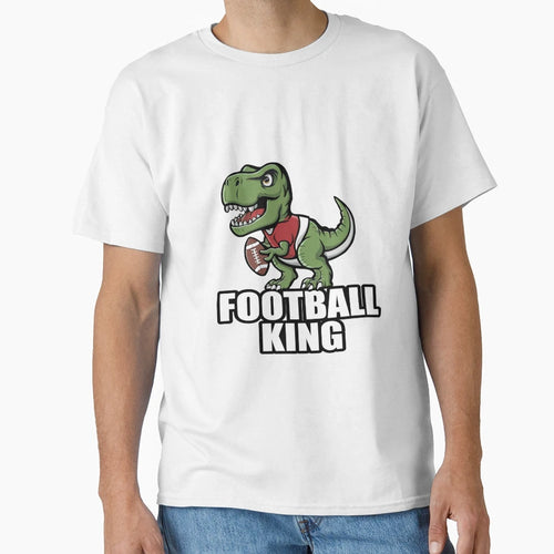 American Footbal Dinosaur T-Shirt - Unique Graphic Unisex - T-Shirt, Sweatshirt, Hoodie