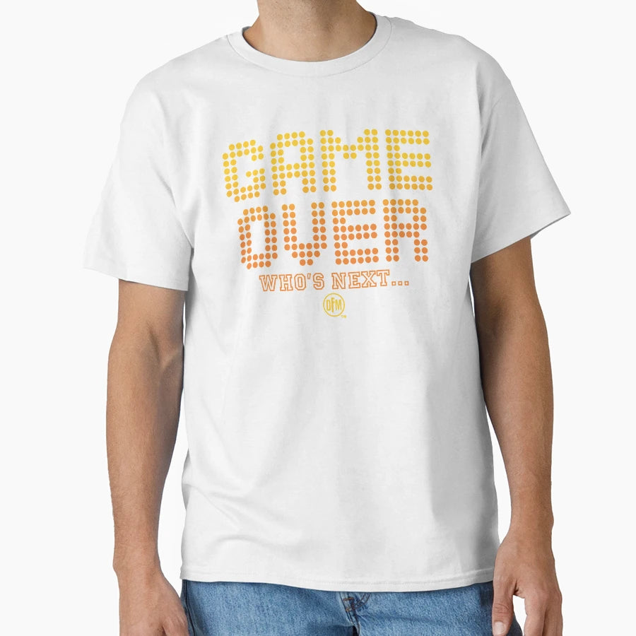 Game Over T-Shirt - Fun Novelty Design Men Women - T-Shirt, Sweatshirt, Hoodie