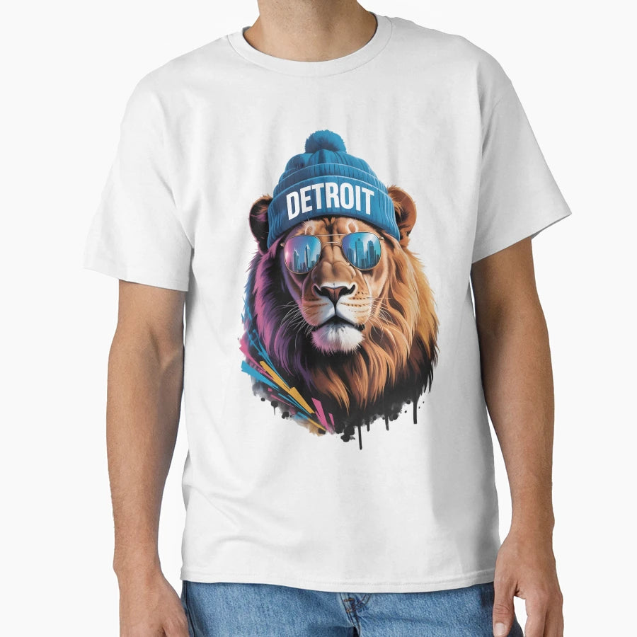 Detroit Team T-Shirt - Trendy Graphic Unisex - T-Shirt, Sweatshirt, Hoodie