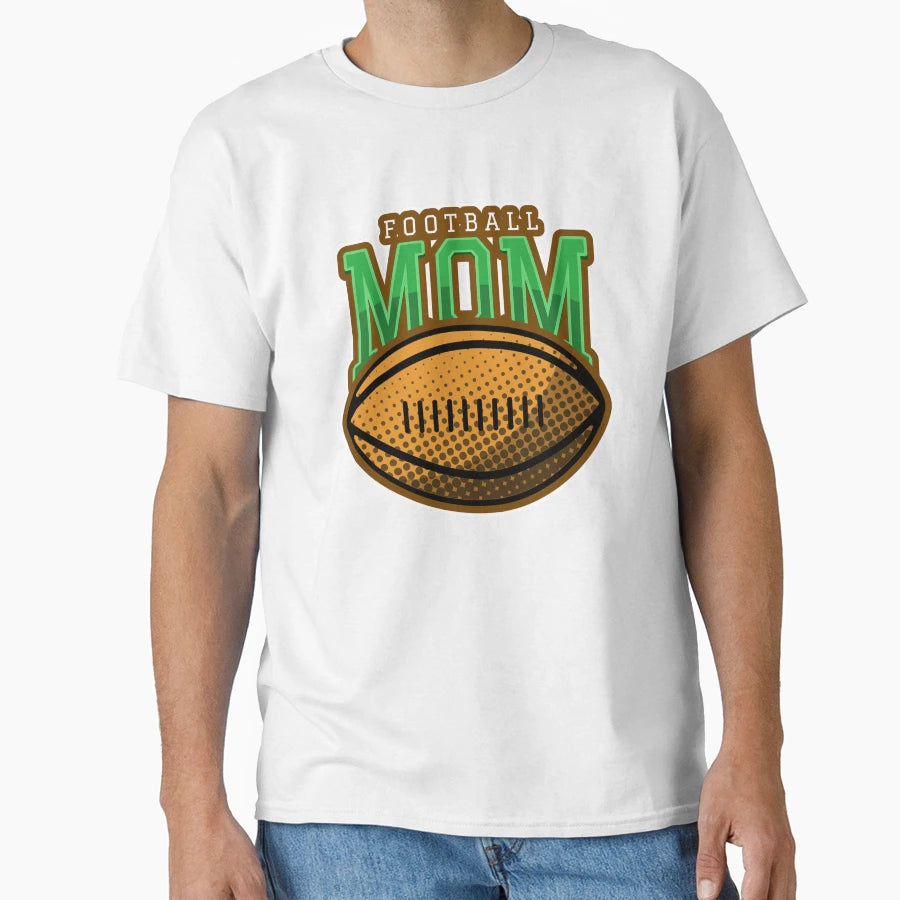 Football Mom T-Shirt - Trendy Graphic for Adults - T-Shirt, Sweatshirt, Hoodie