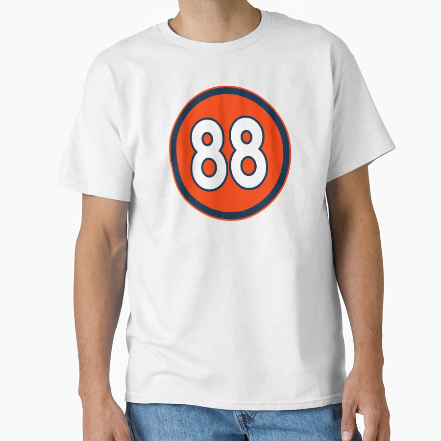 Nick Vannett Number 88 Jersey T-Shirt - Casual Everyday Wear Men Women - T-Shirt, Sweatshirt, Hoodie