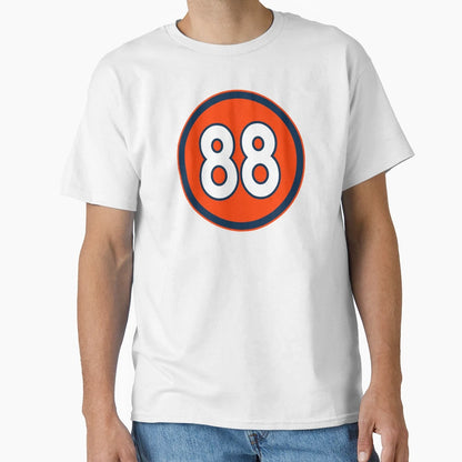 Nick Vannett Number 88 Jersey T-Shirt - Casual Everyday Wear Men Women - T-Shirt, Sweatshirt, Hoodie
