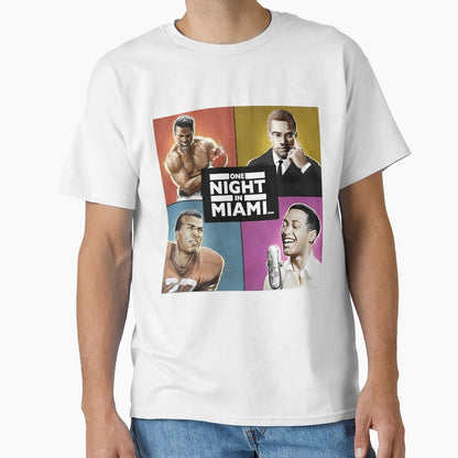 One Night Miami T-Shirt - Minimalist Print for Adults - T-Shirt, Sweatshirt, Hoodie