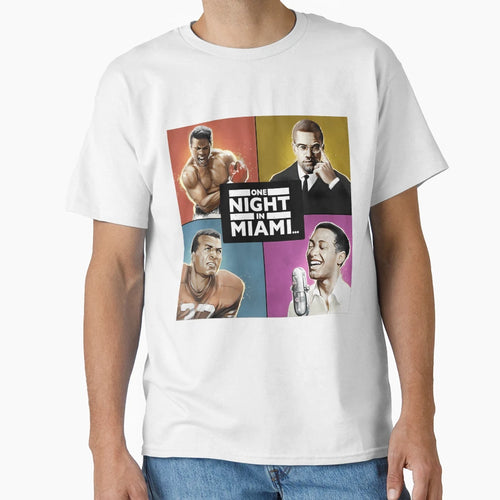One Night Miami T-Shirt - Minimalist Print for Adults - T-Shirt, Sweatshirt, Hoodie