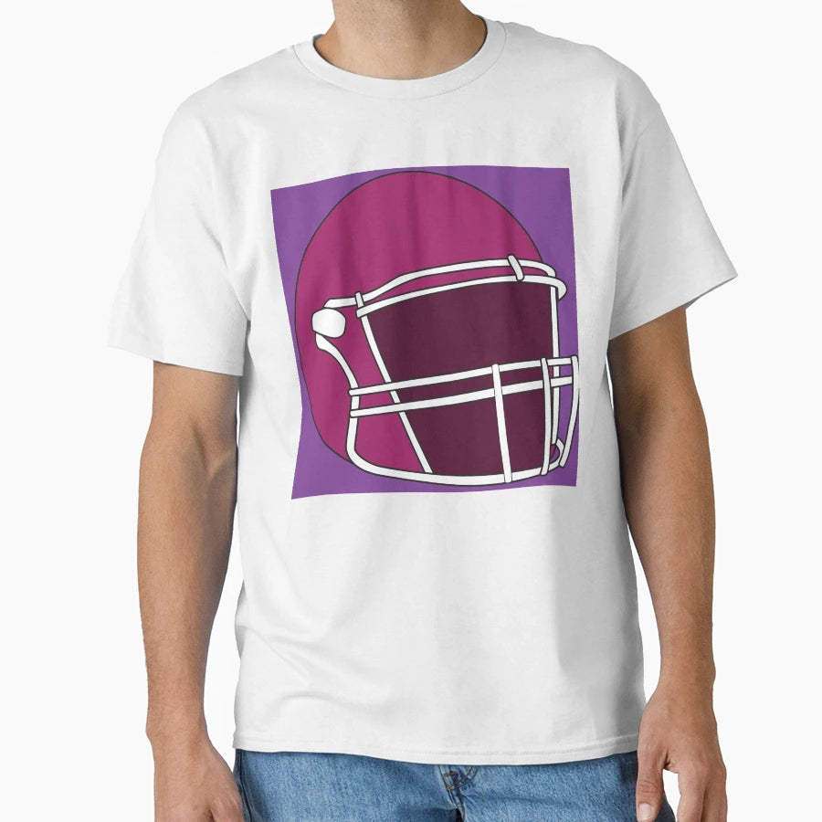 Football Helmet T-Shirt - Custom Art Print Unisex - T-Shirt, Sweatshirt, Hoodie