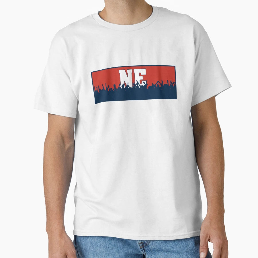 Cheering New England Ne T-Shirt - Minimalist Print Unisex - T-Shirt, Sweatshirt, Hoodie