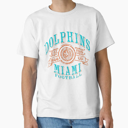 Football Miami Dolphins T-Shirt - Streetwear Style Unisex - T-Shirt, Sweatshirt, Hoodie