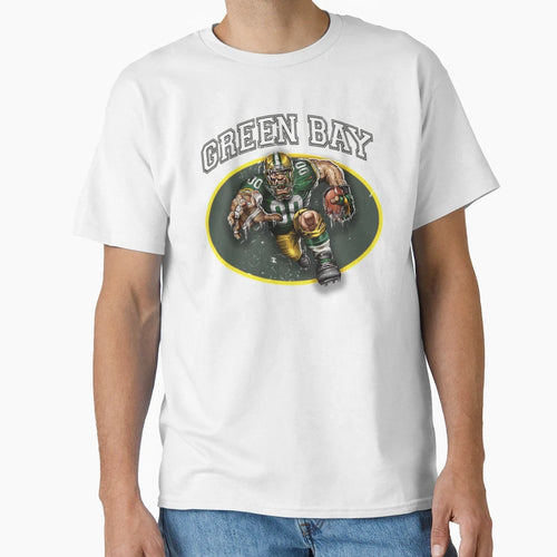 Green Bay Football Detroit Football T-Shirt - Fun Novelty Design Men Women - T-Shirt, Sweatshirt, Hoodie