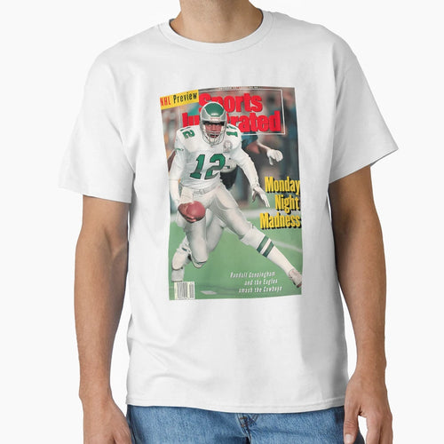 Randall Cunningham Sports Illustrated T-Shirt - Streetwear Style for Adults - T-Shirt, Sweatshirt, Hoodie