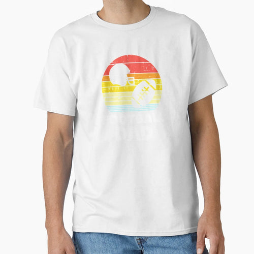 American Football Dad Sunset T-Shirt - Graphic Print Men Women - T-Shirt, Sweatshirt, Hoodie