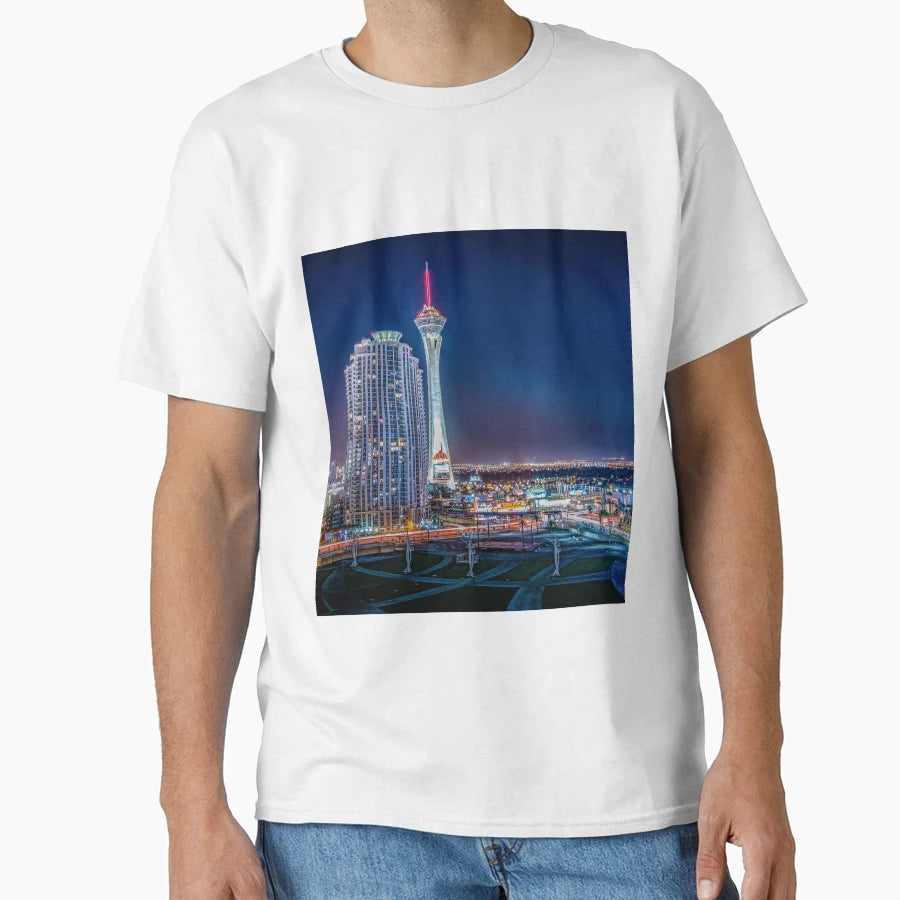 Stratosphere Hotel And Casino Las Vegas T-Shirt - Graphic Print for Adults - T-Shirt, Sweatshirt, Hoodie