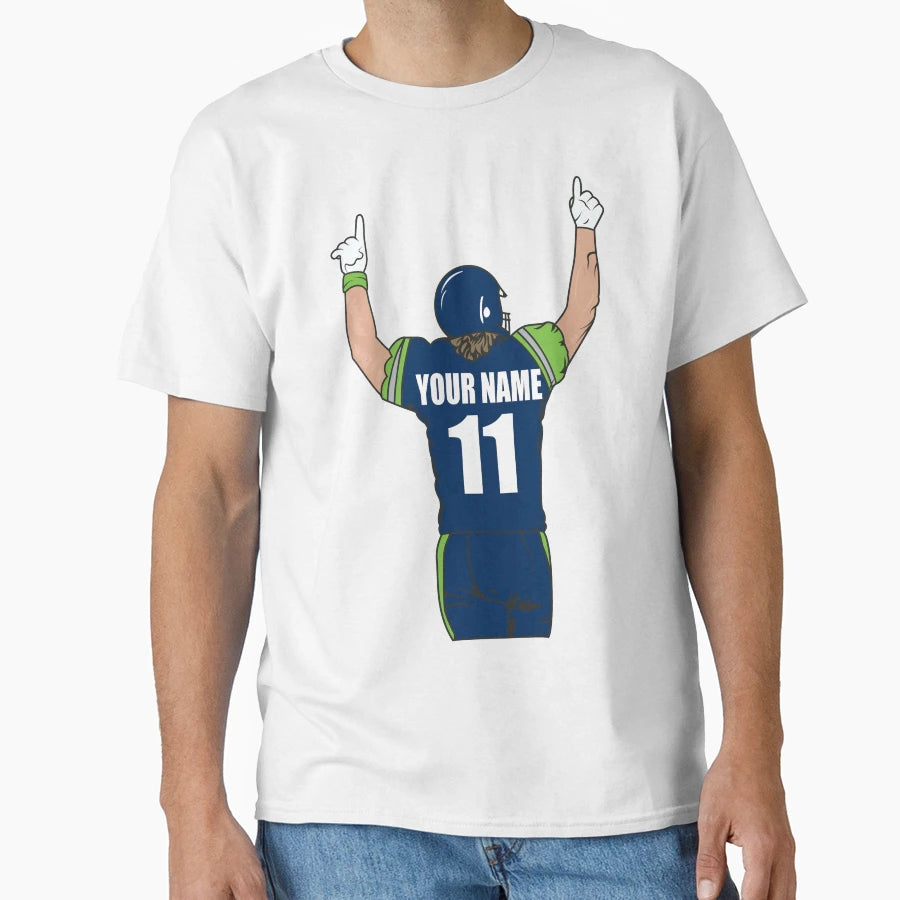 Seattle Football Products T-Shirt - Fun Novelty Design Unisex - T-Shirt, Sweatshirt, Hoodie