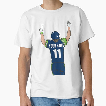 Seattle Football Products T-Shirt - Fun Novelty Design Unisex - T-Shirt, Sweatshirt, Hoodie