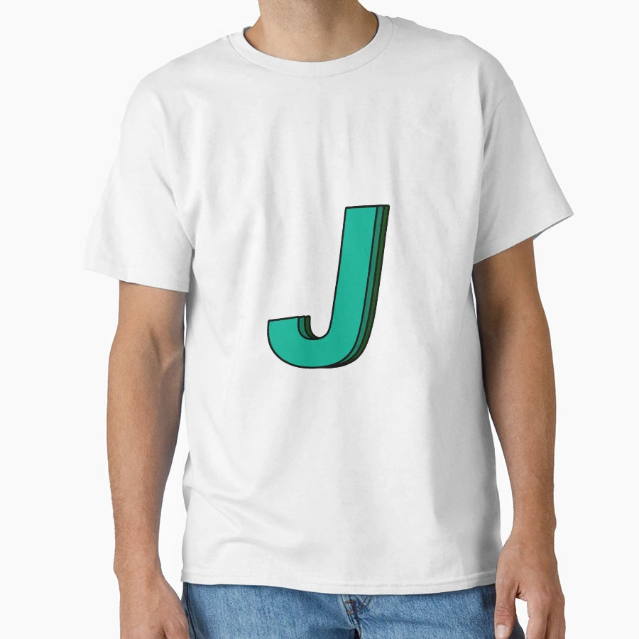 Green J T-Shirt - Graphic Print Men Women - T-Shirt, Sweatshirt, Hoodie