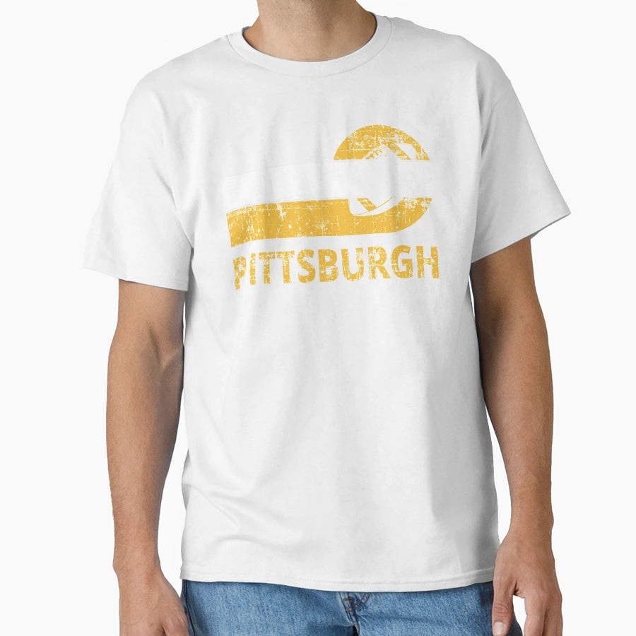 Pittsburgh Football Team Ii T-Shirt - Custom Art Print for Adults - T-Shirt, Sweatshirt, Hoodie