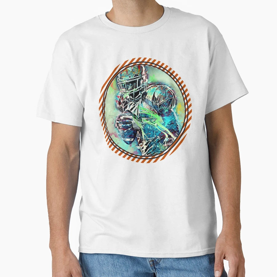 American Football Quarterback T-Shirt - Graphic Print for Adults - T-Shirt, Sweatshirt, Hoodie