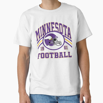 Football Minnesota Vikings JJ T-Shirt - Custom Art Print for Adults - T-Shirt, Sweatshirt, Hoodie