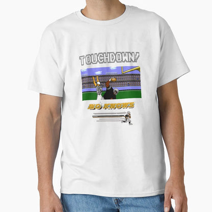 Bo Knows Deluxe T-Shirt - Custom Art Print for Adults - T-Shirt, Sweatshirt, Hoodie