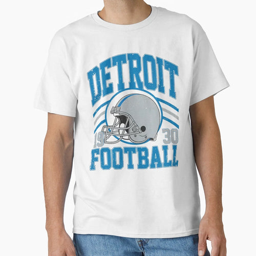 Football Detroit Lions T-Shirt - Custom Art Print for Adults - T-Shirt, Sweatshirt, Hoodie