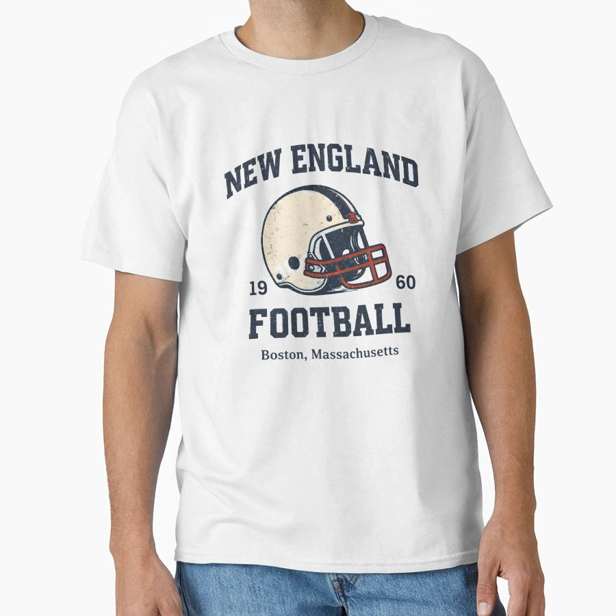 New England Football Pats New T-Shirt - Casual Everyday Wear for Adults - T-Shirt, Sweatshirt, Hoodie