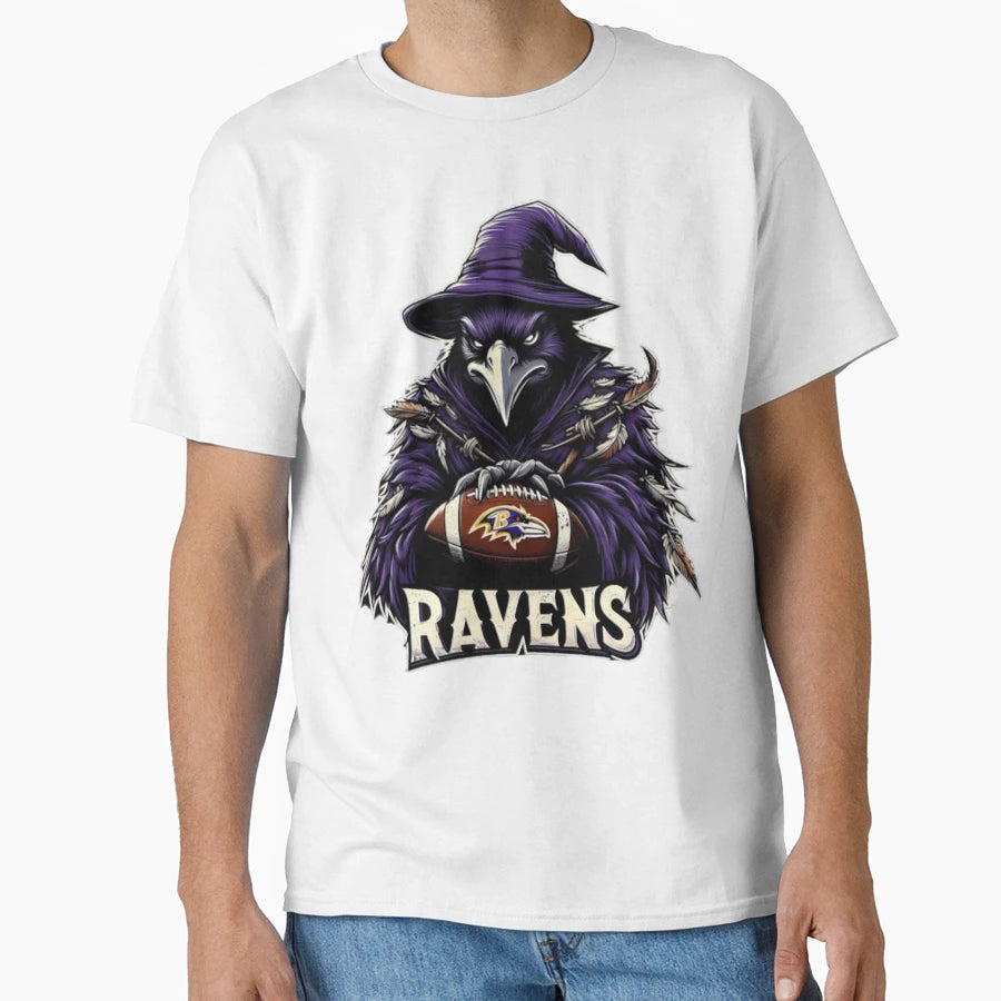 Art Baltimore Ravens T-Shirt - Fun Novelty Design Unisex - T-Shirt, Sweatshirt, Hoodie