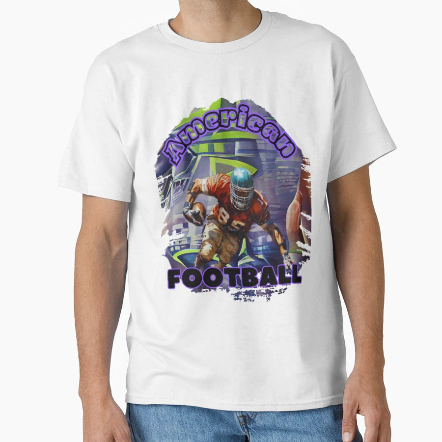 American Football T-Shirt - Aesthetic Graphic Unisex - T-Shirt, Sweatshirt, Hoodie