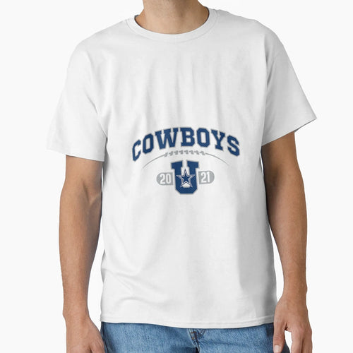 Dallas Texas State Fan Cow America T-Shirt - Aesthetic Graphic Men Women - T-Shirt, Sweatshirt, Hoodie