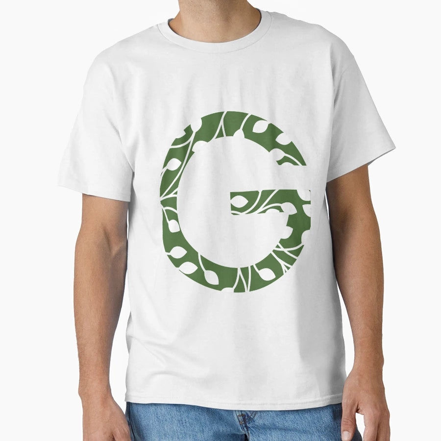 G Initials Ecological Environment T-Shirt - Unique Graphic Unisex - T-Shirt, Sweatshirt, Hoodie