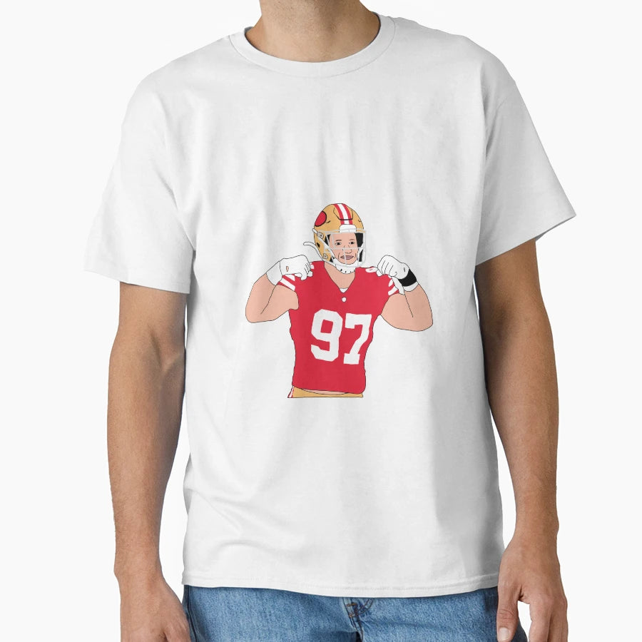 San Francisco 49Ers NB T-Shirt - Custom Art Print Unisex - T-Shirt, Sweatshirt, Hoodie