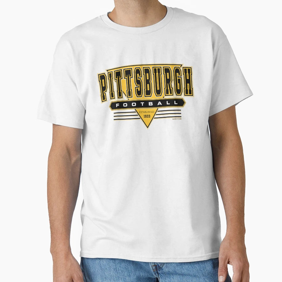 Pittsburgh Football Steelers T-Shirt - Casual Everyday Wear Men Women - T-Shirt, Sweatshirt, Hoodie