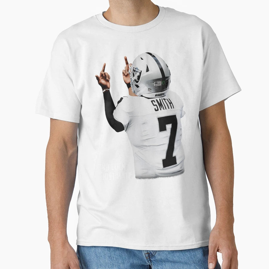 Geno Smith No Luck Just Hate T-Shirt - Graphic Print for Adults - T-Shirt, Sweatshirt, Hoodie