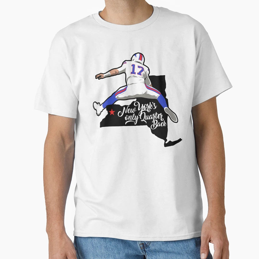 JA New Yorks Only Quarterback Buffalo T-Shirt - Novelty Apparel Men Women - T-Shirt, Sweatshirt, Hoodie