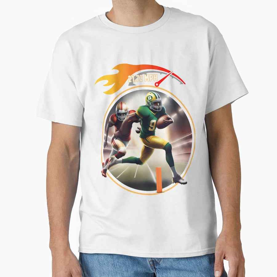 Wide Reciever T-Shirt - Fun Novelty Design for Adults - T-Shirt, Sweatshirt, Hoodie