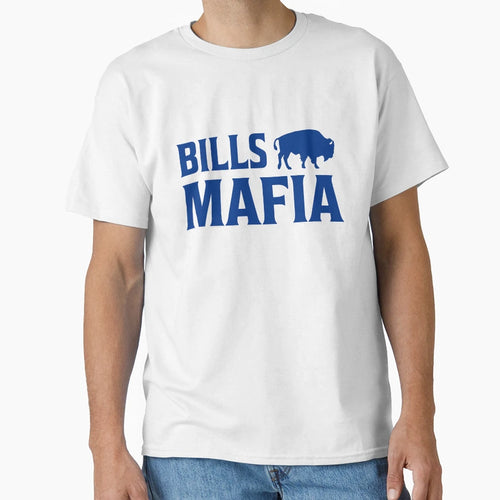 Vintgae New York Blue Buffalo T-Shirt - Aesthetic Graphic for Adults - T-Shirt, Sweatshirt, Hoodie