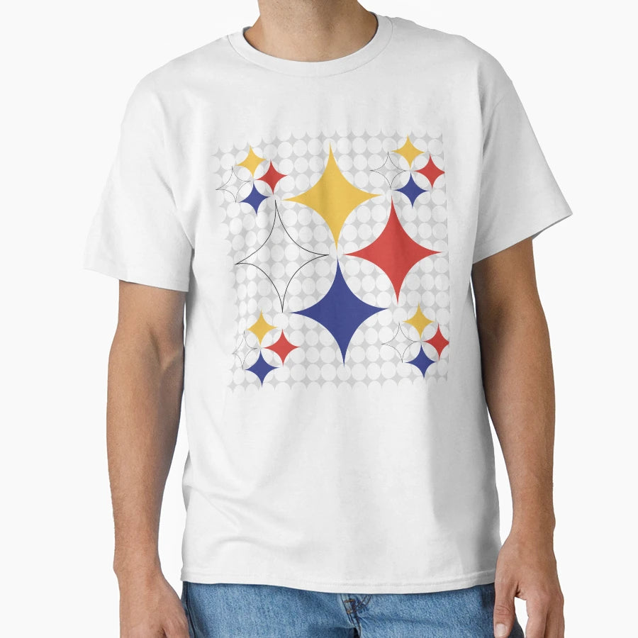 Hypocycloid Pittsburgh Sports Patterns T-Shirt - Aesthetic Graphic Unisex - T-Shirt, Sweatshirt, Hoodie
