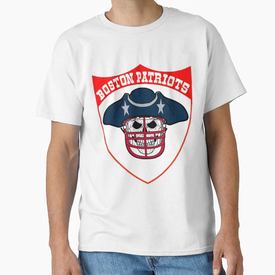 Patriots Skull T-Shirt - Custom Art Print for Adults - T-Shirt, Sweatshirt, Hoodie