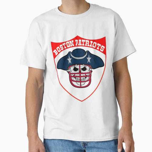 Patriots Skull T-Shirt - Custom Art Print for Adults - T-Shirt, Sweatshirt, Hoodie