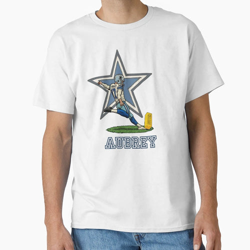Brandon Aubrey Butter Kick Dallas T-Shirt - Graphic Print Men Women - T-Shirt, Sweatshirt, Hoodie