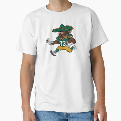 Aaron Jones Green Bay Packers Sombrero T-Shirt - Graphic Print Men Women - T-Shirt, Sweatshirt, Hoodie