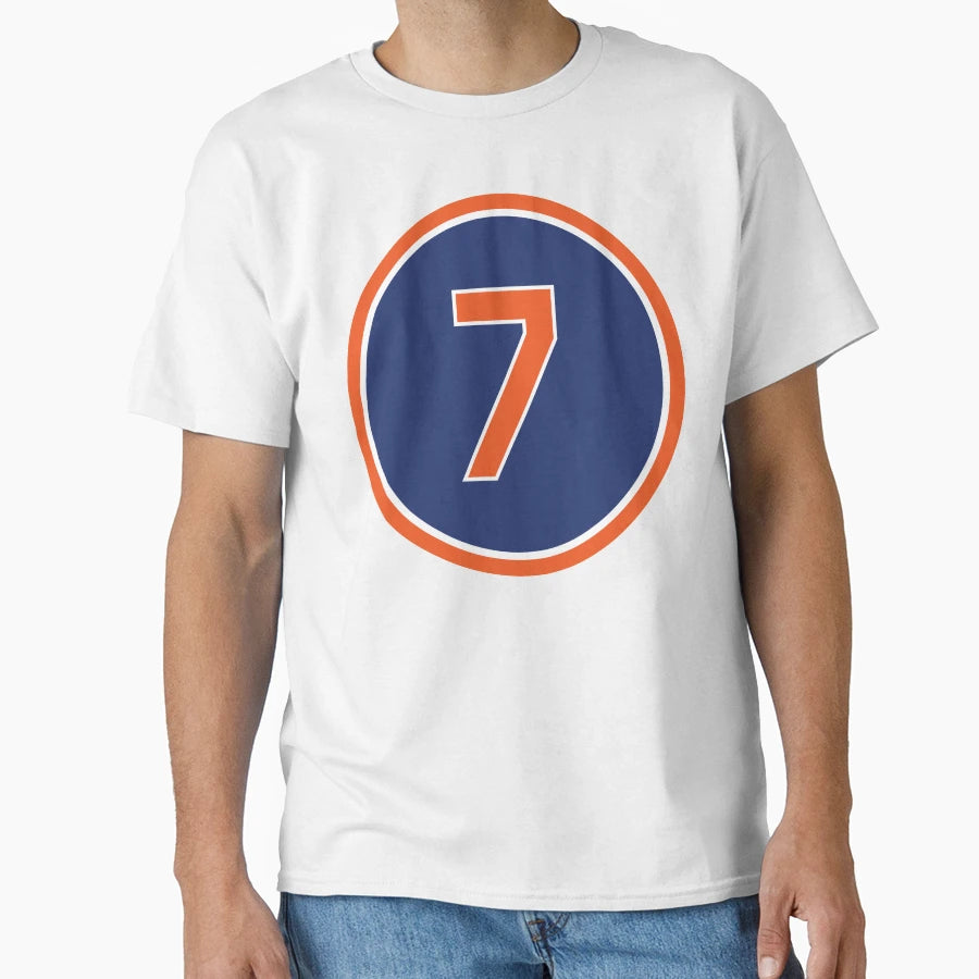 Jose Reyes 7 Jersey Number T-Shirt - Aesthetic Graphic Unisex - T-Shirt, Sweatshirt, Hoodie