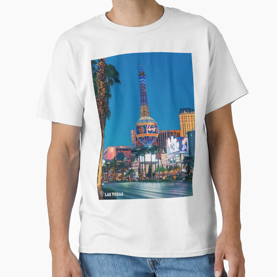 Las Vegas City T-Shirt - Graphic Print Unisex - T-Shirt, Sweatshirt, Hoodie
