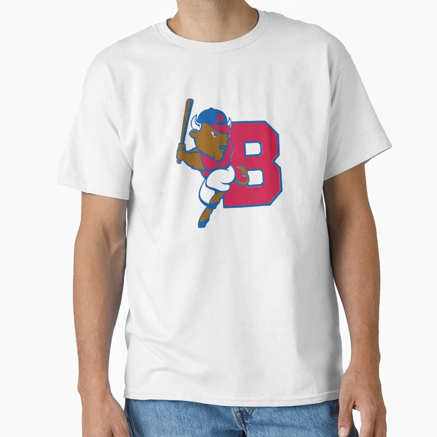 Buffalo Bisons Icon T-Shirt - Unique Graphic Men Women - T-Shirt, Sweatshirt, Hoodie