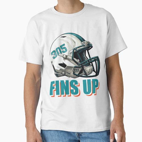Art Miami Dolphins T-Shirt - Fun Novelty Design for Adults - T-Shirt, Sweatshirt, Hoodie