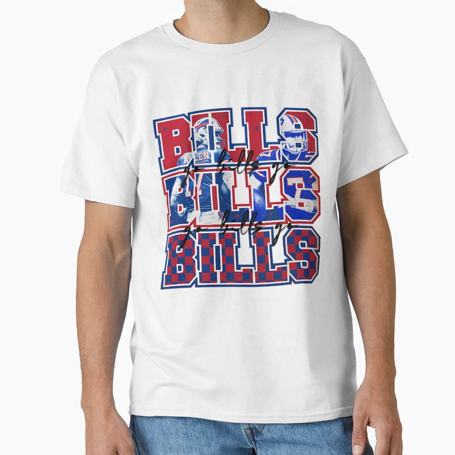 Lets Go Bills Buffalo Bills T-Shirt - Unique Graphic Men Women - T-Shirt, Sweatshirt, Hoodie