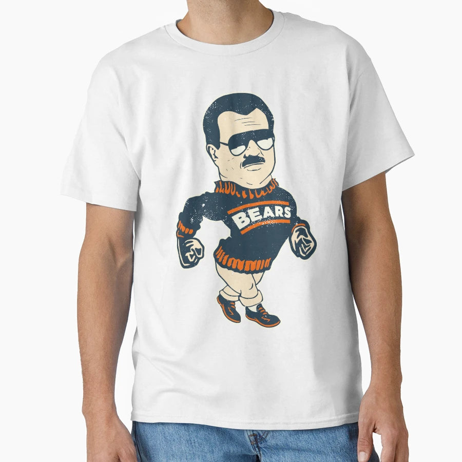 Ditka Mascot T-Shirt - Custom Art Print Men Women - T-Shirt, Sweatshirt, Hoodie