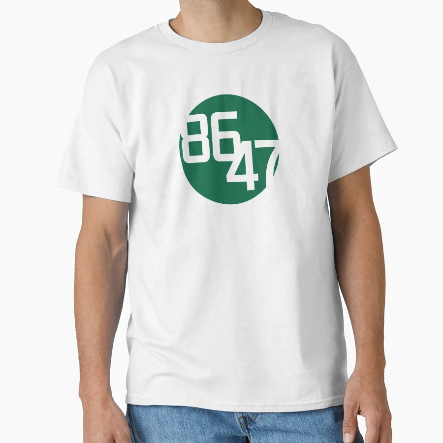 86 47 Dark Green Dot T-Shirt - Casual Everyday Wear for Adults - T-Shirt, Sweatshirt, Hoodie