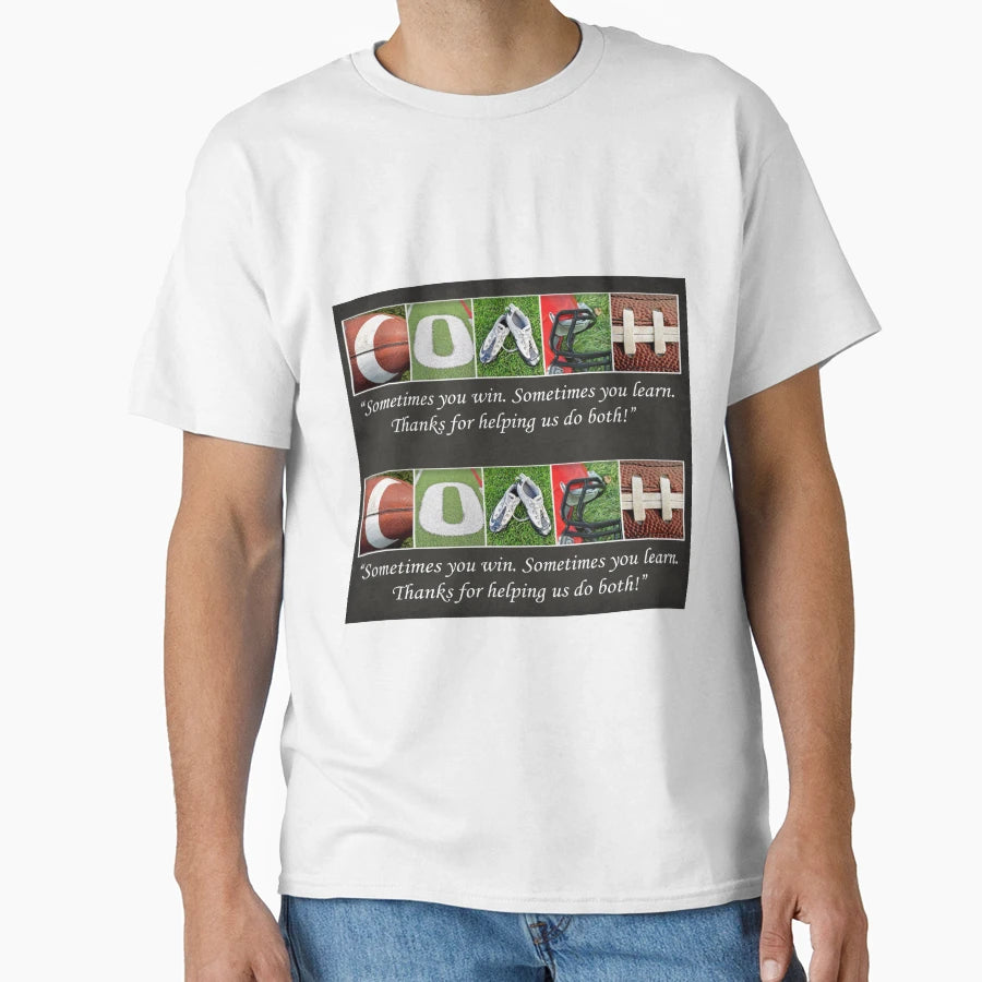 Football Images Art T-Shirt - Fun Novelty Design for Adults - T-Shirt, Sweatshirt, Hoodie