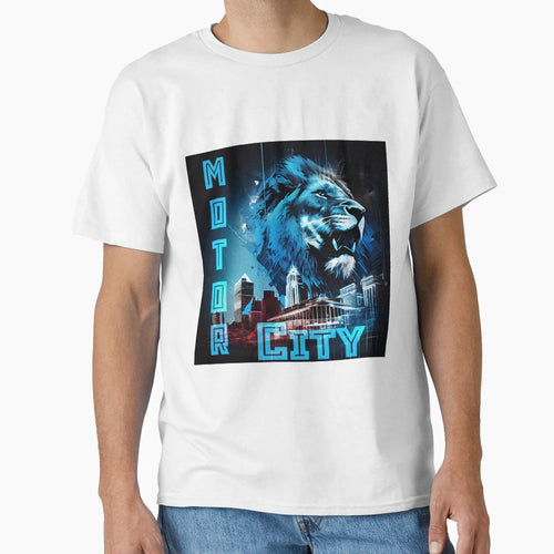 Motor City Detroit T-Shirt - Unique Graphic Men Women - T-Shirt, Sweatshirt, Hoodie